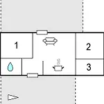 Two-bedroom In Albak Hébergement de vacances *