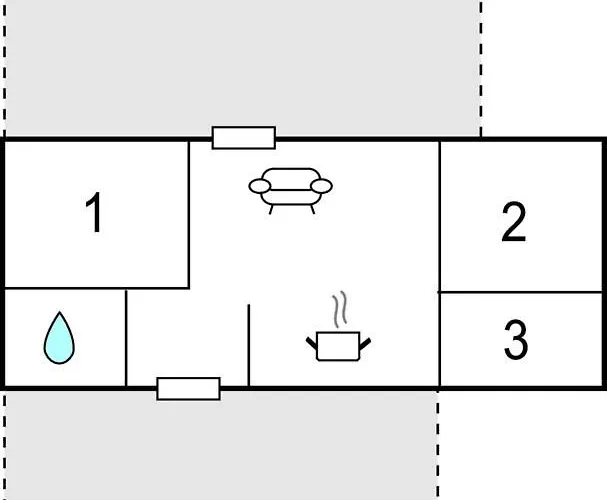 Two-bedroom In Albak Semesterbostad *